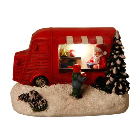 Leksaksaffär LED, H7cm, Poly, Flerfärgad