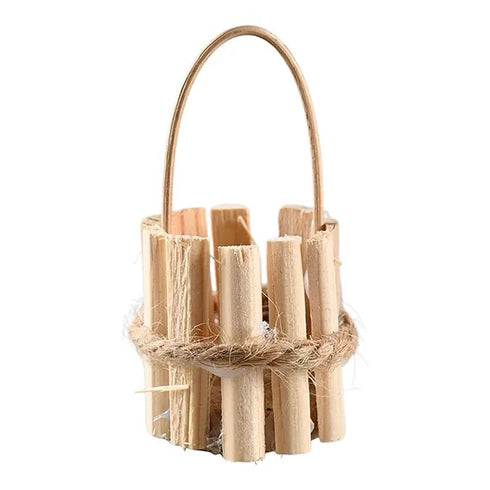 Wooden bucket for Nisse door