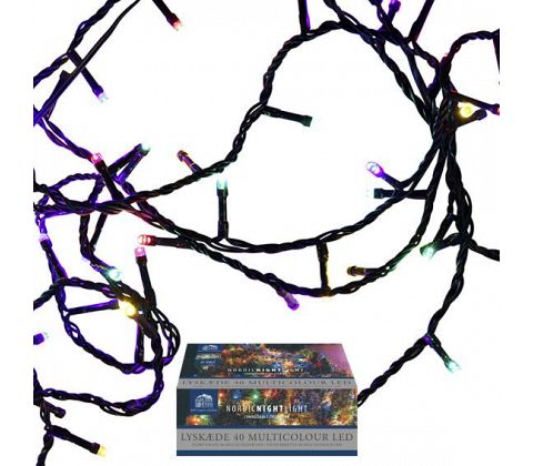 Ljusslinga 31V, färgad belysning, 195cm