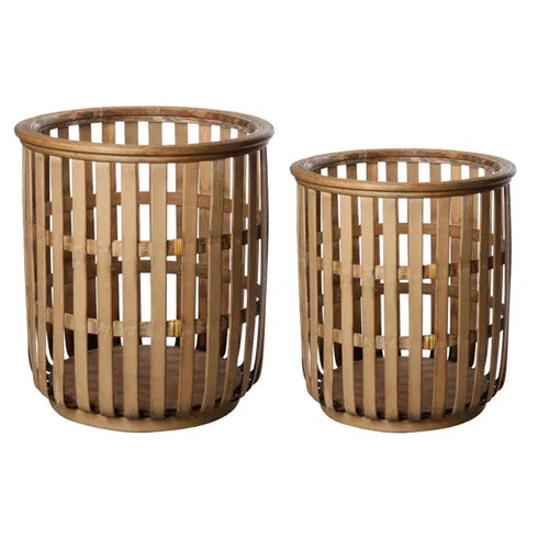 Korg,Bambu, Natur, 2/set