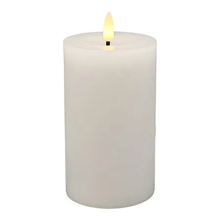 LED-ljus, H12,5cm , Vit