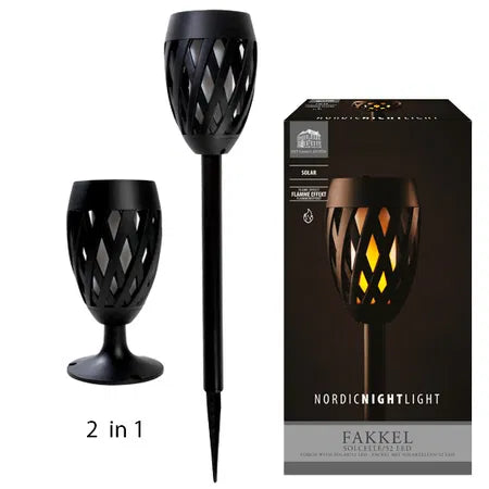 Solfackla m/52 LED, H70,5xDia12cm