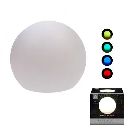 Solar LED-boll liten m/LED, H20xW17cm