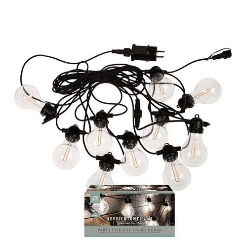 LED-ljuskedja med 10 glödlampor, 31V/STARTER