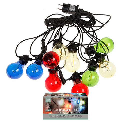 LED-ljuskedja med 10 glödlampor,31V/STARTER