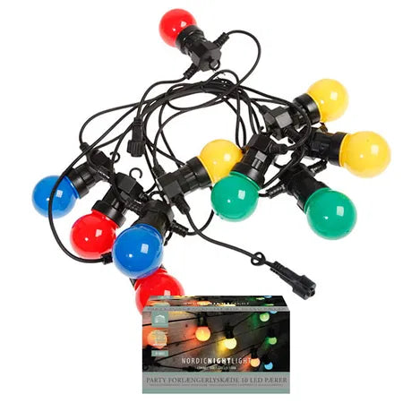 LED-ljuskedja med 10 glödlampor, EXTENSION