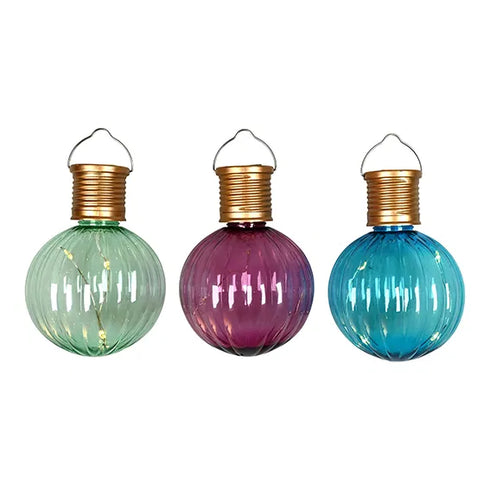 Solcellsdrivna glödlampor för upphängning, m/4LED