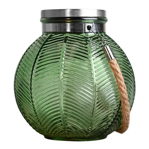 Solcellslykta, 200mAh NI-MH , H17xW14cm