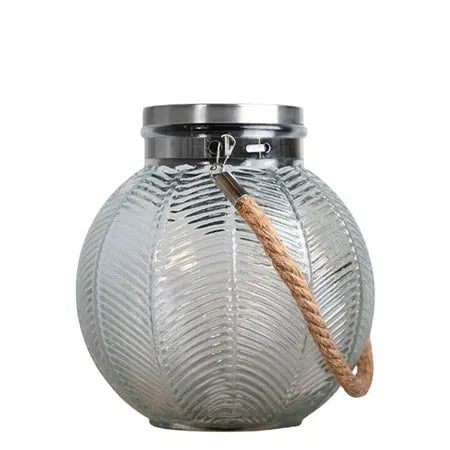 Solcellslykta,200mAh NI-MH,H12,5xD10,5cm