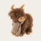 Juldjur Highland Cattle , textil, H 25cm