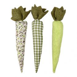 Morotsbunt, H 17cm, B 6cm, 3st/Set, Grön