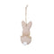 Easter Bunny, H 6cm, Polyester, Brown
