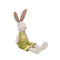 Easter Bunny, boy, H 11cm, Polyester, Green