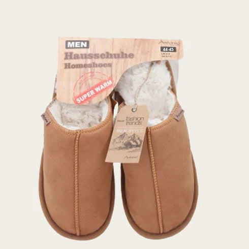 Tofflor, för män, storlek 44-45, Brun