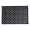 Bordstablett, flätad, 45x30cm Plast, Svart