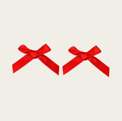 Nissedörrtillbehör, Rosett, H 4cm, Röd