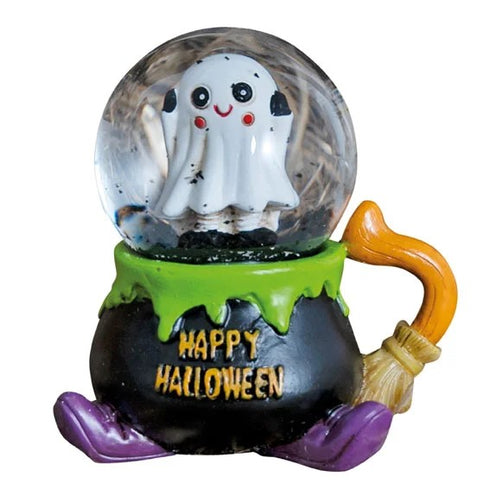 Halloween Snowglobe, H 7,3CM, 12/Display