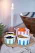 Tapas set with tray, Dia. 23cm, Porcelain, 5/set