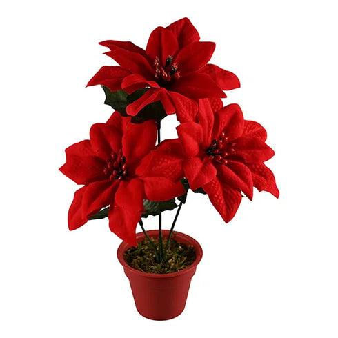 Julstjärna H 25cm, Röd