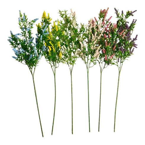 ARTIFICIAL FLOWER WHEAT SPRAY, H 69CM, B 25CM, D 5CM, 6ASS