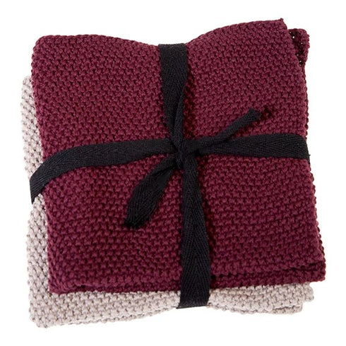 Disktrasa, stickad, H25xB25cm, bomull