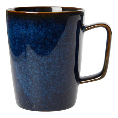 Mugg, Keramik, Blå 230ml