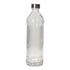 Bottle, with grooves, a. metal lid, large