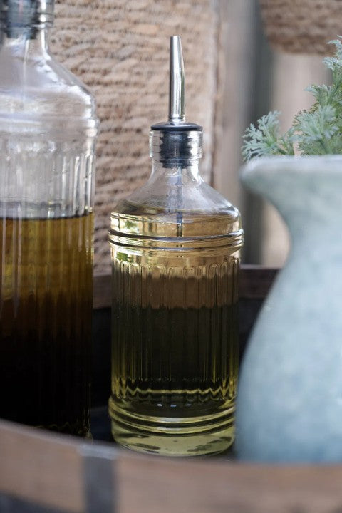 Oljeflaska, med spår, liten, 500 ml