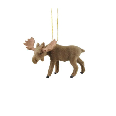 Juldekoration - Älg att hänga, H8xW12xD5cm