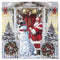 Servetter, 3-lags, Tomte & Snögubbe, Cosy Christmas
