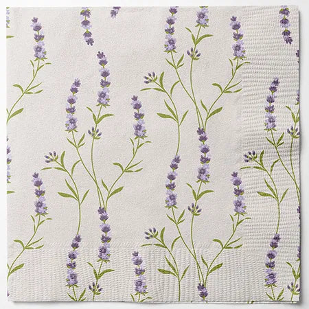 Servetter, 3-lags, Beige, Hello Spring