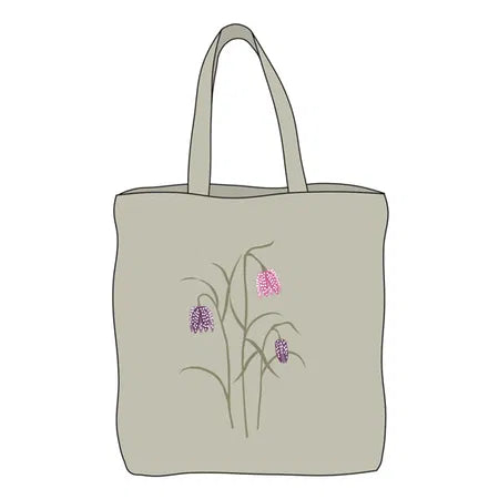 Hej vår, väska i canvas