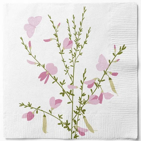 Napkins, 3-ply, Pink, Hello Spring