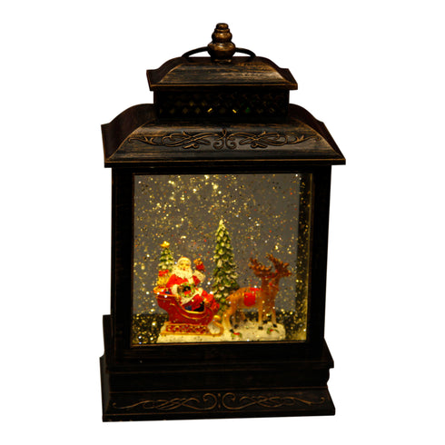 Snölykta / snöglob m ljus 26cm