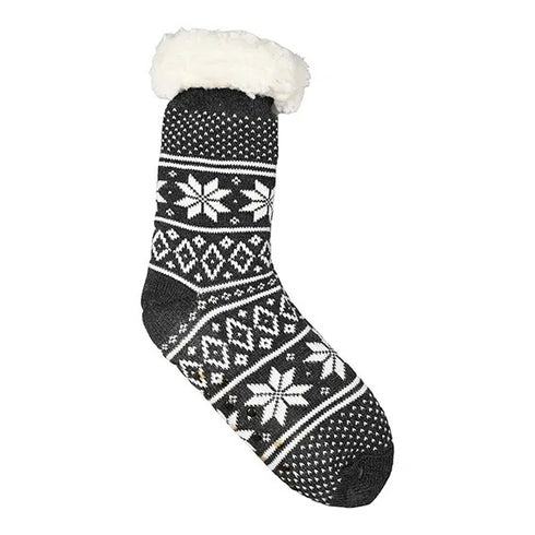 Strumpor fodrade, herr Storlek 42-46, Svart