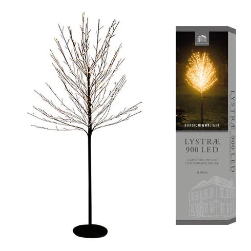 Träd med 900LED, H 180cm, Varmvit