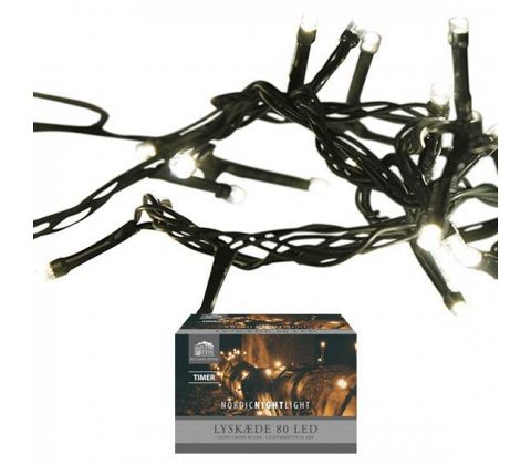 Ljusslinga 80 LED för utomhusbruk