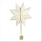 Toppstjärna 8 spetsar, Dia.30cm, Vit