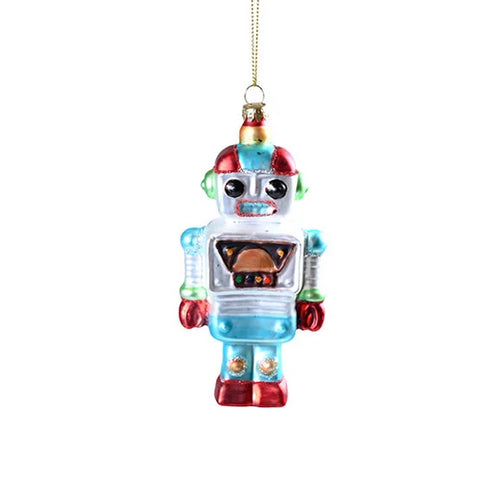 Julkula i glas Robot