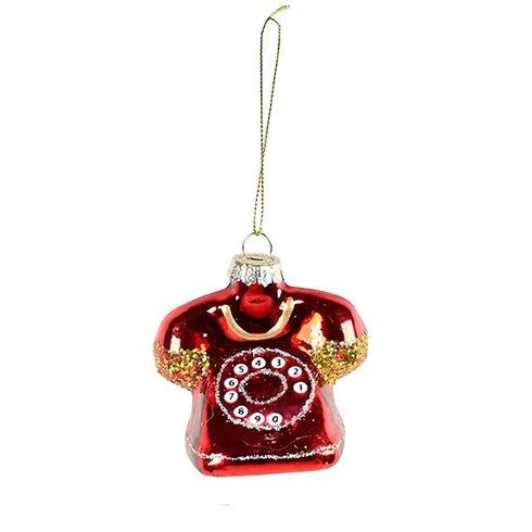 Julkula i glas Telefon