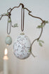 Easter egg, H 8, Styrofoam, Beige