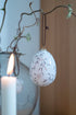 Easter egg, H 8, Styrofoam, Beige