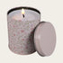 Tealight in tin, H 8cm, Beige