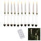 LED Candle incl. holder H 15.2cm, Dia. 1.5cm White