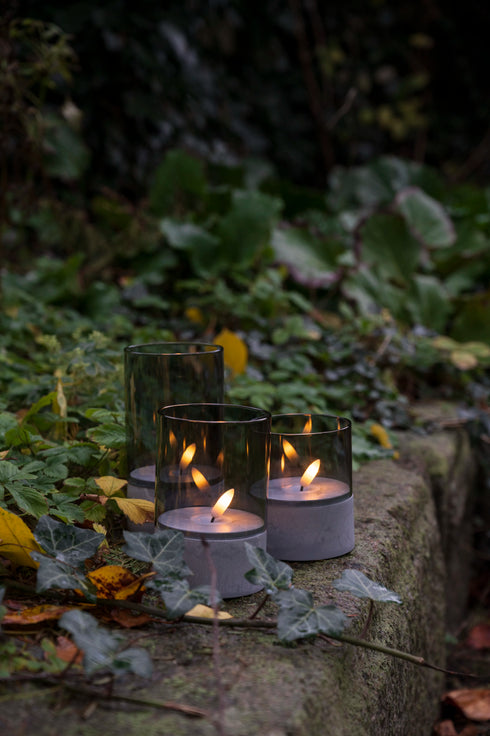 LED-ljus, H9,5/12/14,5 x D8 cm