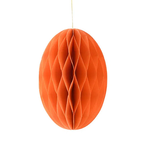 Påskägg, H 20cm, Dia. 13,6cm, 1/Påse, Orange