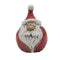 Santa with beard, Red, H 10