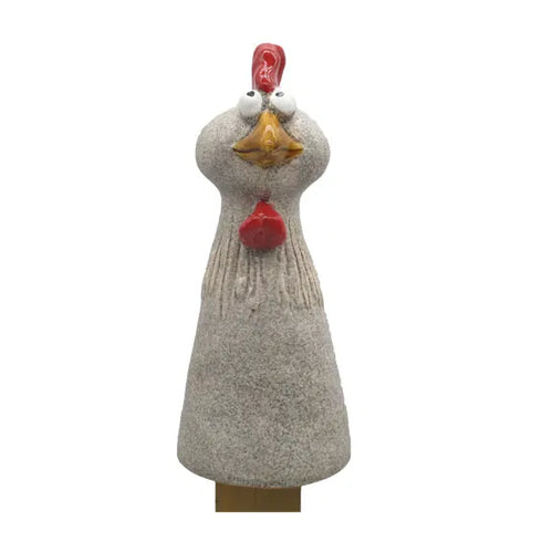 Kyckling, H 23cm, Vit