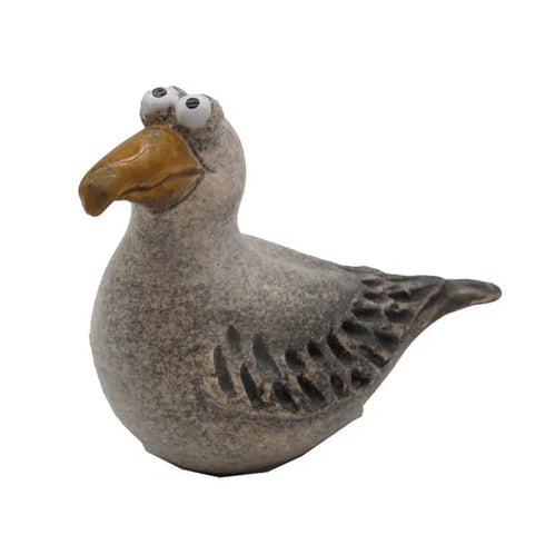 Seagull for decoration - Stoneware, H9.3cm