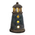 Lighthouse Candle Holder for decoration, w/LED Lamp, H11cm